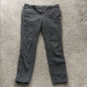 Loft grey/green ankle pants